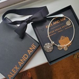 Alex and Ani Lotus Peace Petal Bracelet
